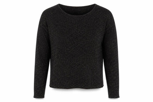 Bershka Womens Black  Knit Pullover Jumper Size M