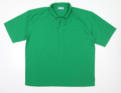 Blue Max Mens Green    Polo Size 2XL