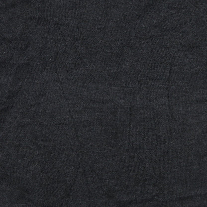 H&M Mens Grey  Knit Pullover Jumper Size S