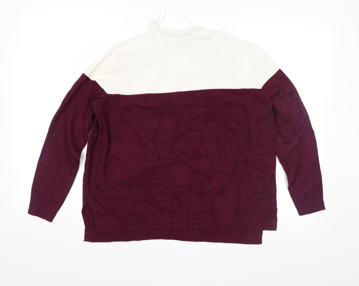 Marks and Spencer Womens Purple  Knit Pullover Jumper Size 12