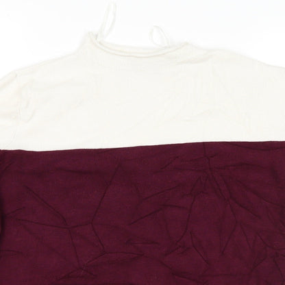 Marks and Spencer Womens Purple  Knit Pullover Jumper Size 12