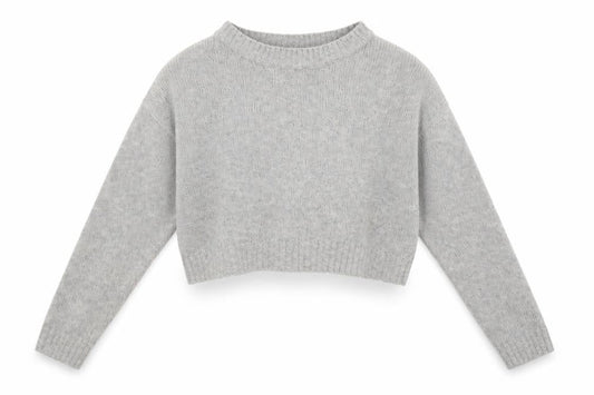 Divided Womens Grey  Knit Pullover Jumper Size M