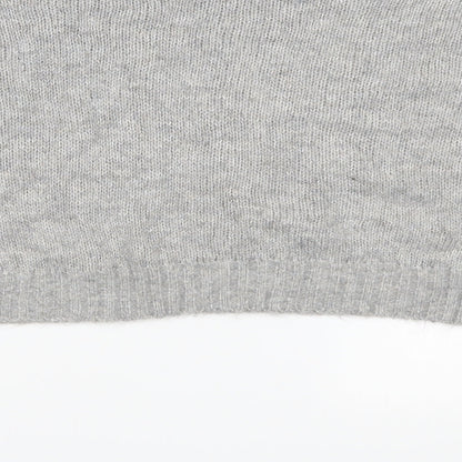 Divided Womens Grey  Knit Pullover Jumper Size M