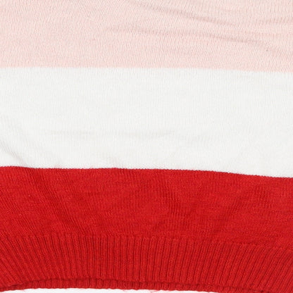 New Look Womens Pink  Knit Pullover Jumper Size M