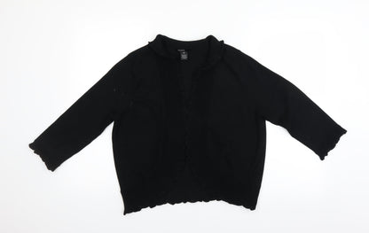 Thesis Womens Black   Cardigan Jumper Size XL