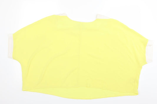 Quiz Womens Yellow   Basic Blouse Size S
