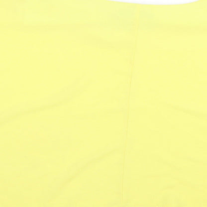 Womens UK Size S Quiz Yellow Basic Blouse