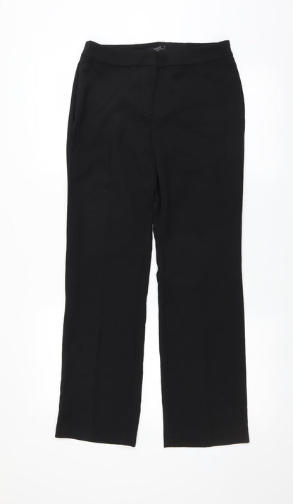 Matalan Womens Black   Trousers  Size 8 L28 in