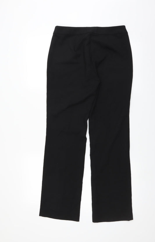 Matalan Womens Black   Trousers  Size 8 L28 in