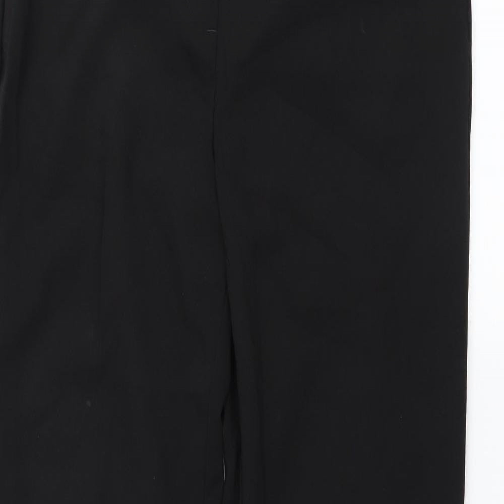 Matalan Womens Black   Trousers  Size 8 L28 in