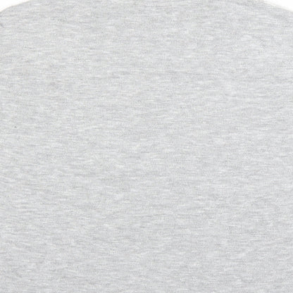 Sainsburys Womens Grey   Pullover Jumper Size 14  - lace and beads on shoulders