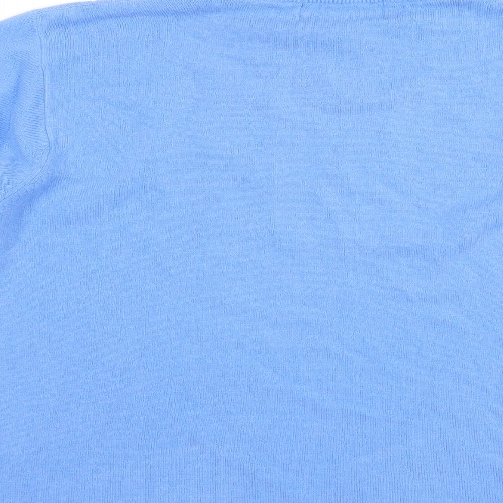 Klassique Womens Blue   Pullover Jumper Size M