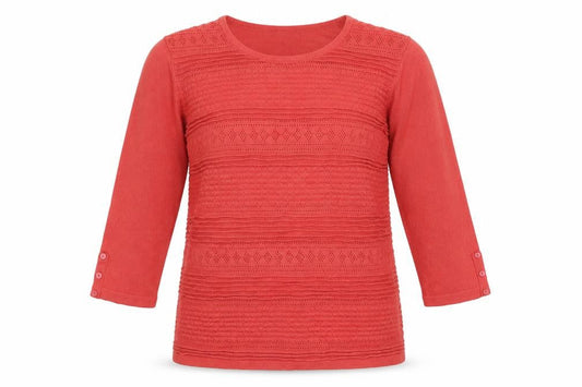 ISLE Womens Pink   Pullover Jumper Size M