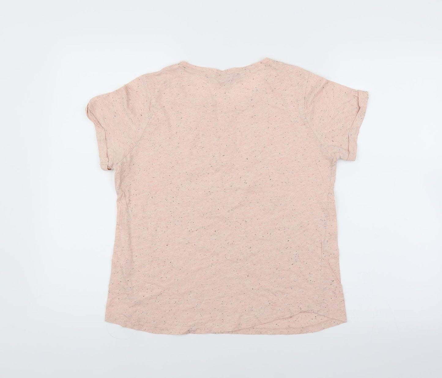 Womens UK Size 14 Pep & Co Pink Basic T-Shirt