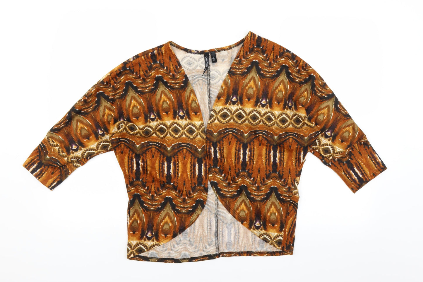 ALLIE & Rob Womens Brown   Cardigan Jumper Size M