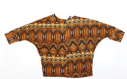 ALLIE & Rob Womens Brown   Cardigan Jumper Size M