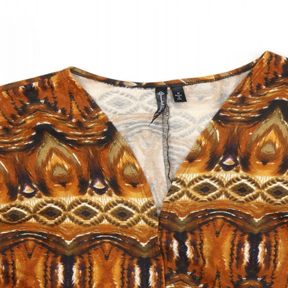 ALLIE & Rob Womens Brown   Cardigan Jumper Size M