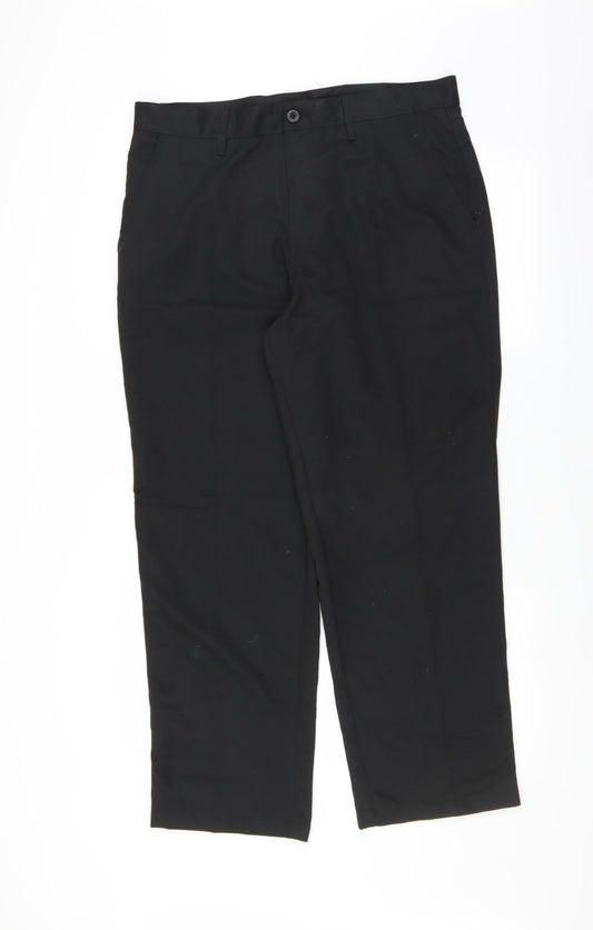 Dunlop Mens Black   Trousers  Size 36 in L28 in