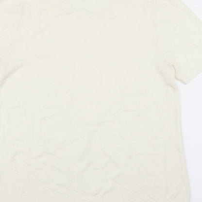 BHS Womens White   Pullover Jumper Size 12
