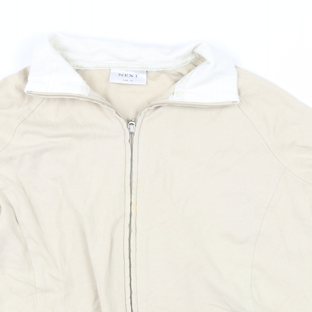 Womens UK Size 14 NEXT Ivory Jacket