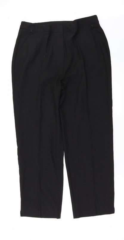 Classic Womens Black   Trousers  Size 14 L28 in