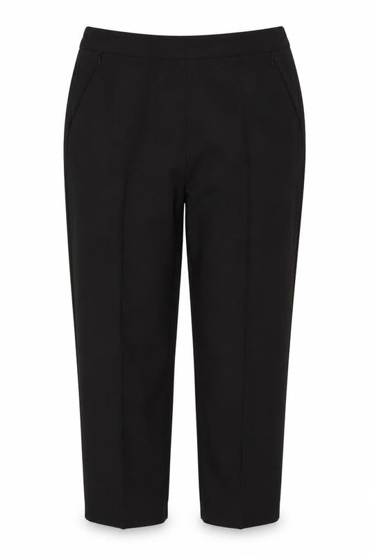 Womens UK Size 14 Classic Regular Fit  Black Trousers