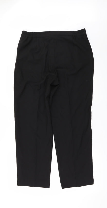 Classic Womens Black   Trousers  Size 14 L28 in
