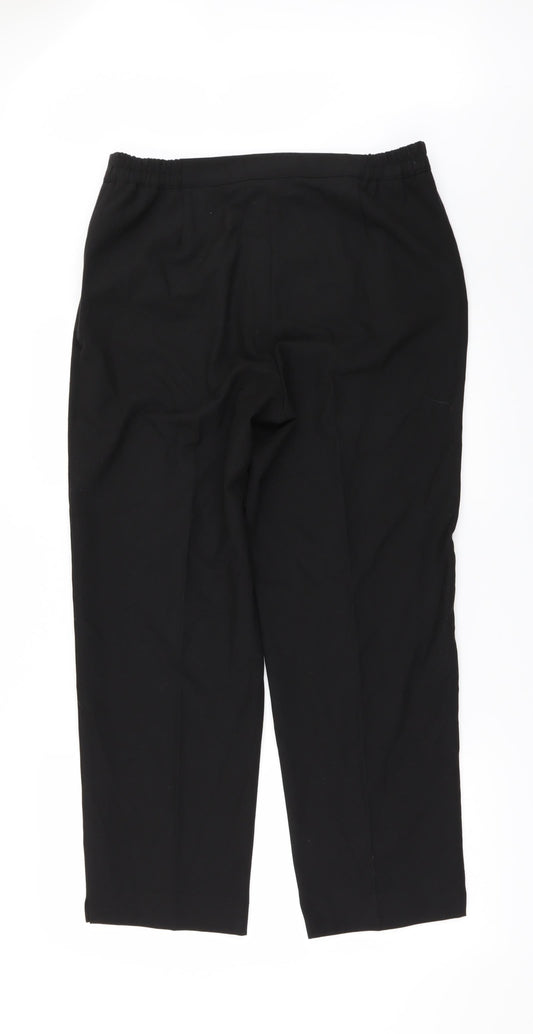 Classic Womens Black   Trousers  Size 14 L28 in