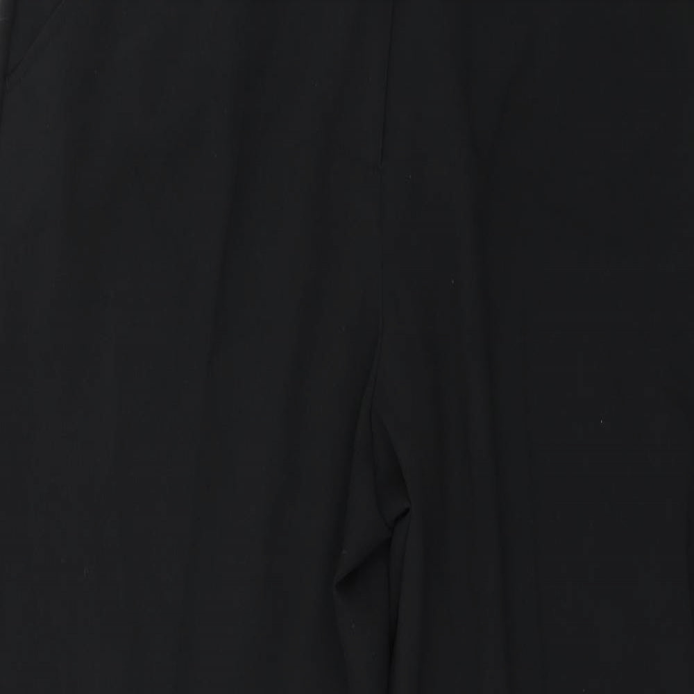 Kaleidoscope Womens Black   Trousers  Size 16 L28 in