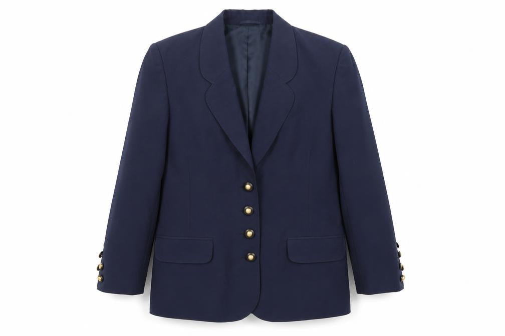 Womens UK Size 14 slimma Regular Blue Suit Jacket