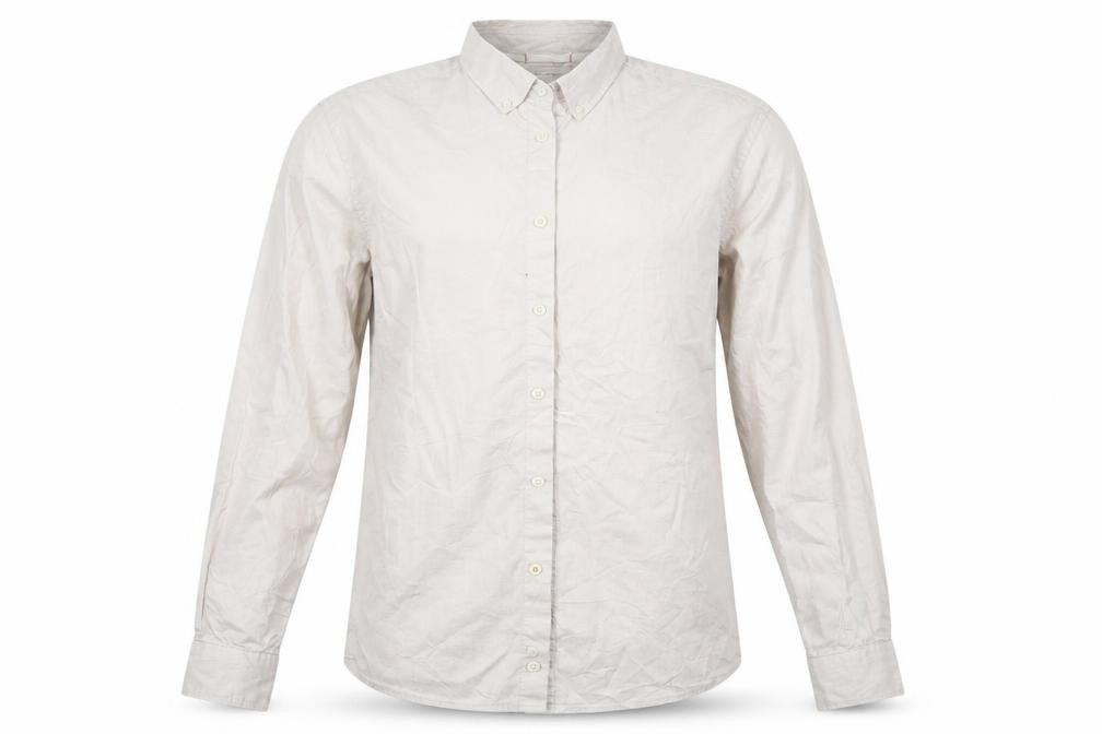 Mens UK Size M celio* Beige  Button-Up Long Sleeve Casual Shirt
