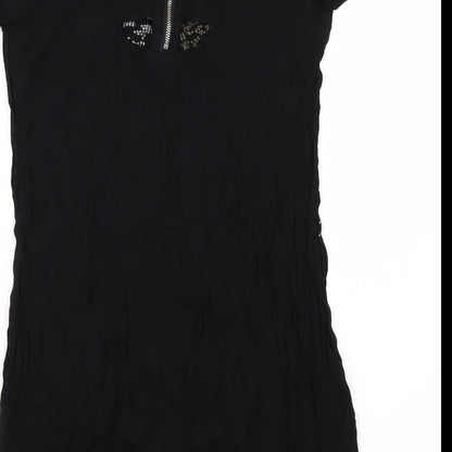 Warehouse Womens Black   Mini  Size 8