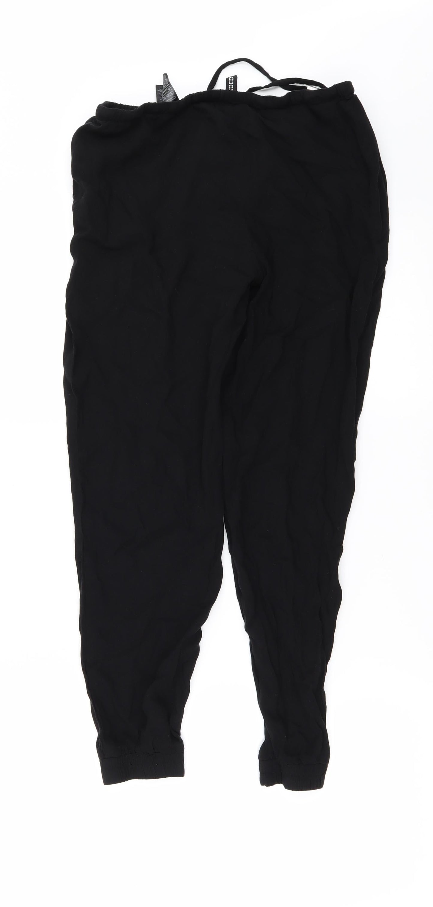 Womens UK Size 6 H&M Regular Fit  Black Trousers