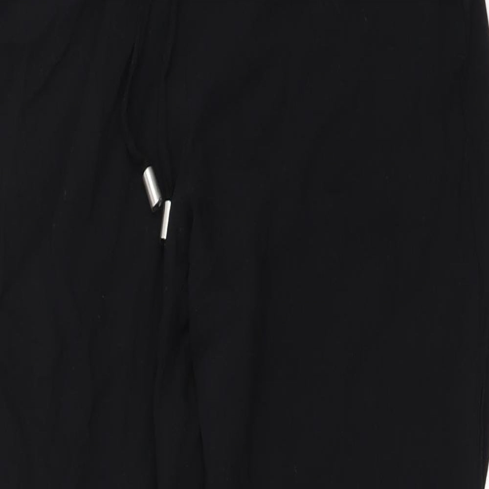 Womens UK Size 6 H&M Regular Fit  Black Trousers