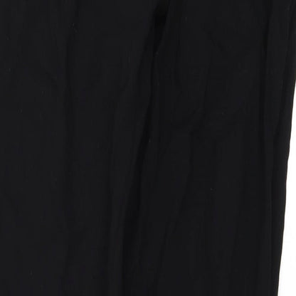 Womens UK Size 6 H&M Regular Fit  Black Trousers