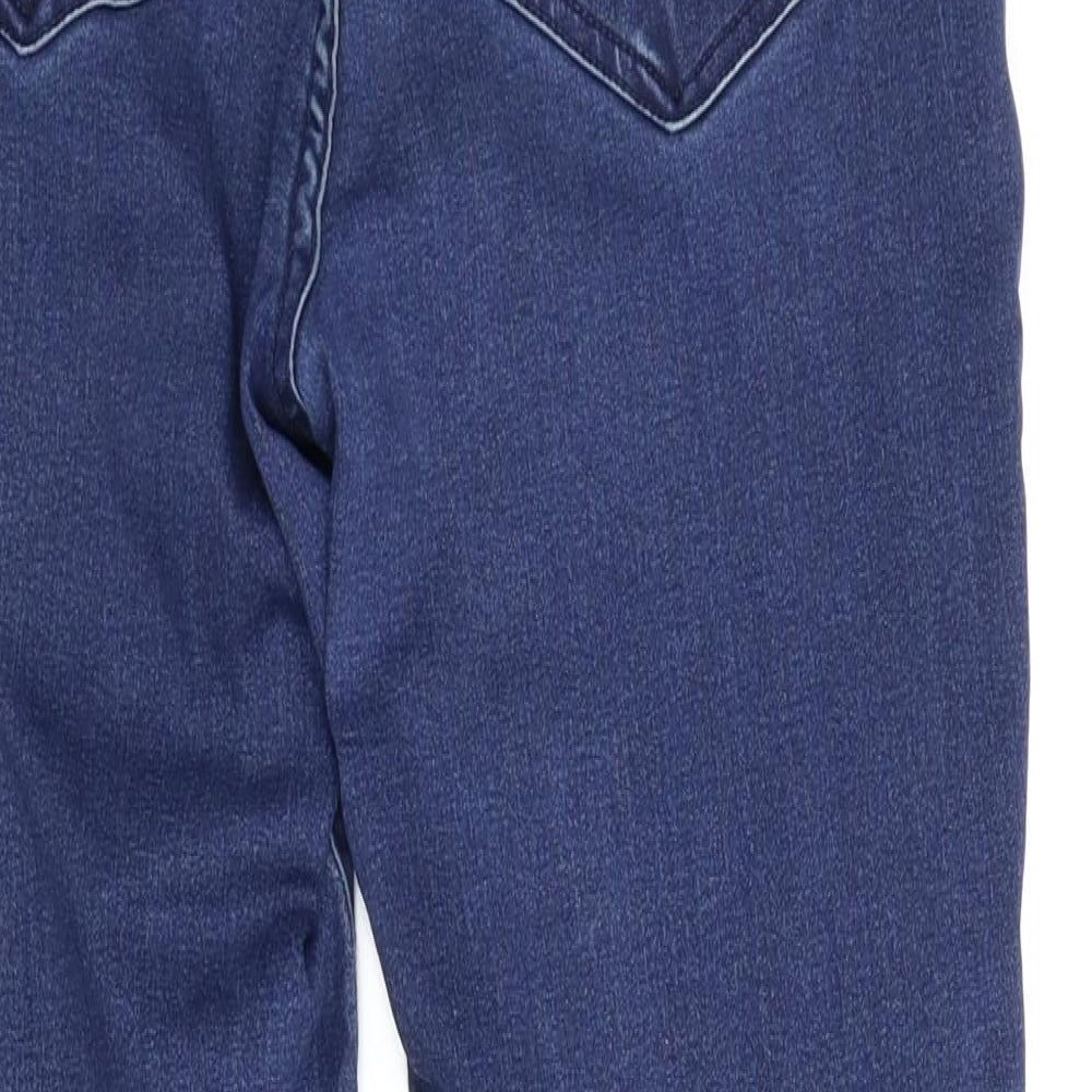 Avenue Denim Womens Blue  Denim Skinny Jeans Size 14 L27 in