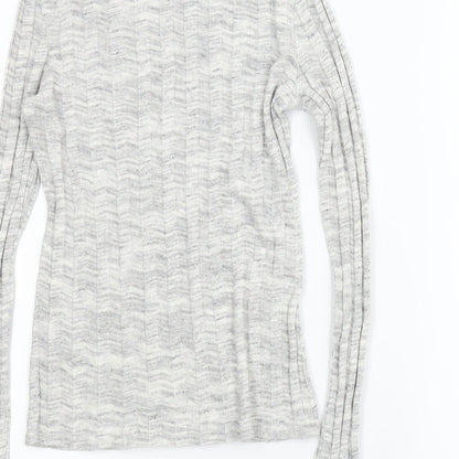 Mango Womens Ivory   Pullover Jumper Size S