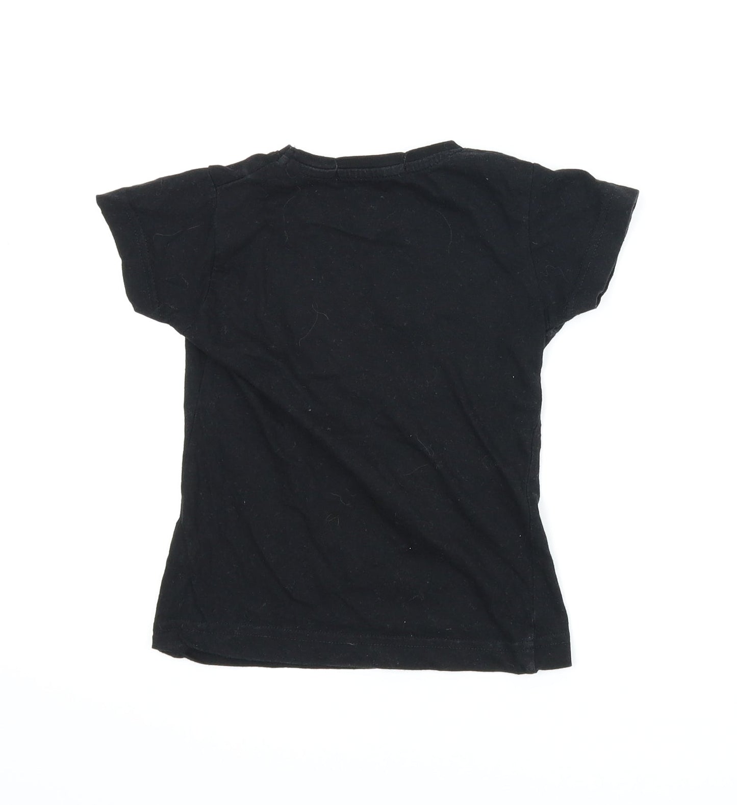 Club Ibiza Boys Black   Basic T-Shirt Size 4 Years