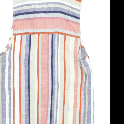 Womens UK Size 10 Warehouse Multicoloured Basic Blouse