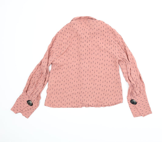Womens UK Size 8 Atmosphere Pink Basic Blouse