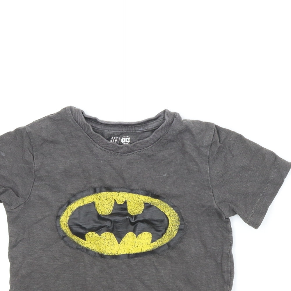Gap Boys Grey   Basic T-Shirt Size 3 Years  - Batman