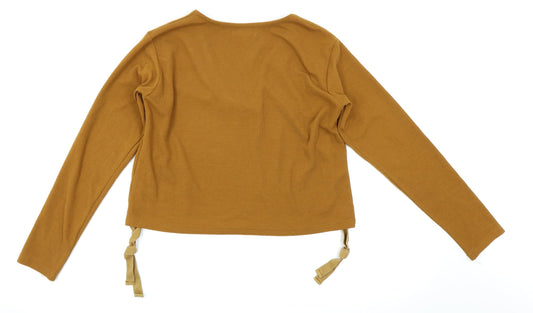JCL Womens Brown   Pullover Jumper Size M