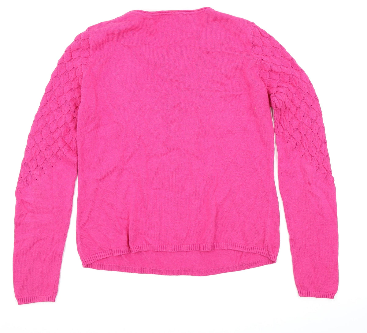 mademoiselle Womens Pink   Pullover Jumper Size 10