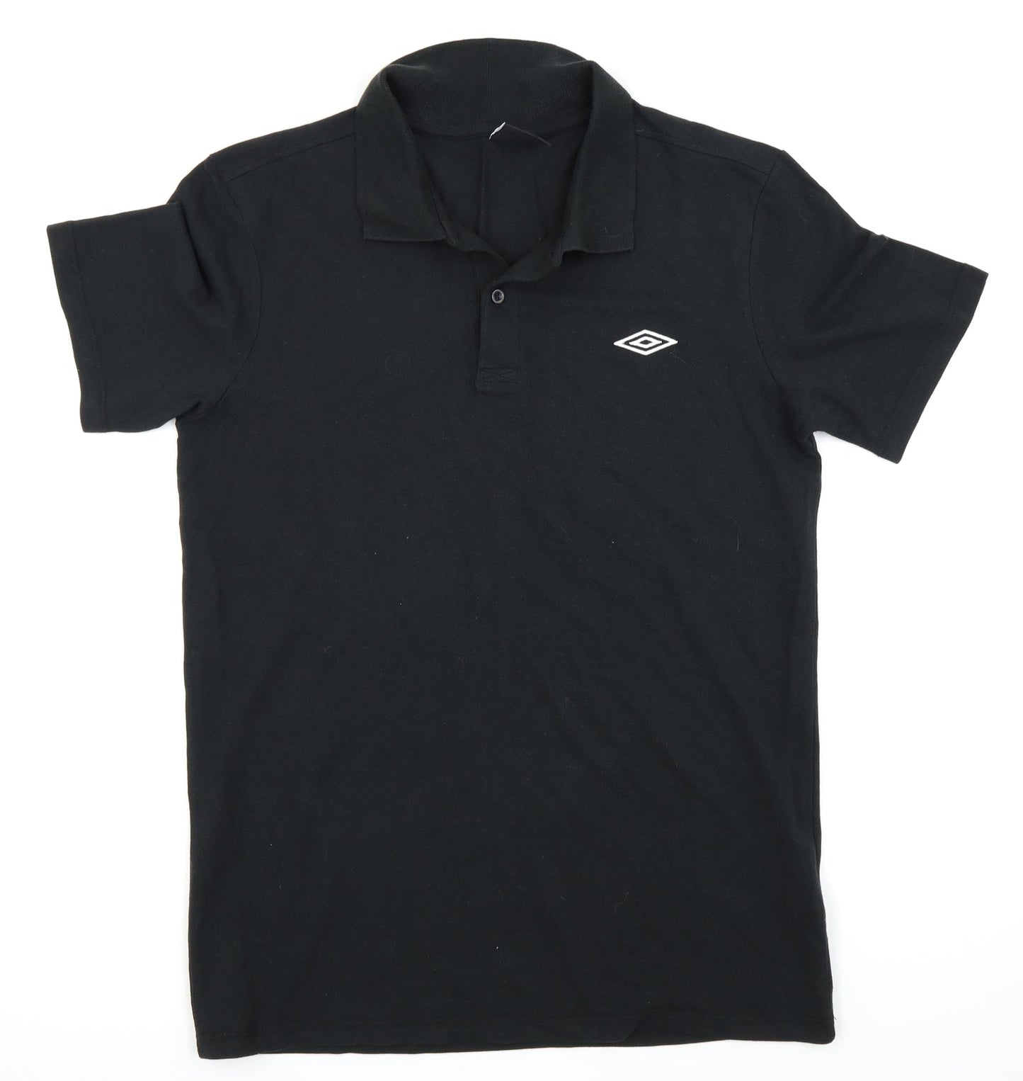 Umbro Mens Black    Polo Size M