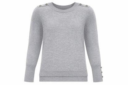 Primark Womens Grey   Pullover Jumper Size 10