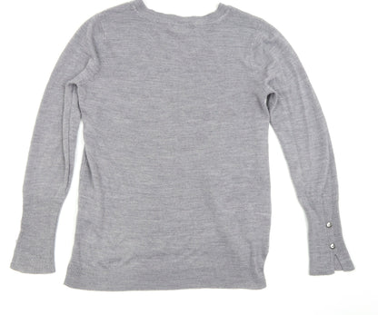 Primark Womens Grey   Pullover Jumper Size 10