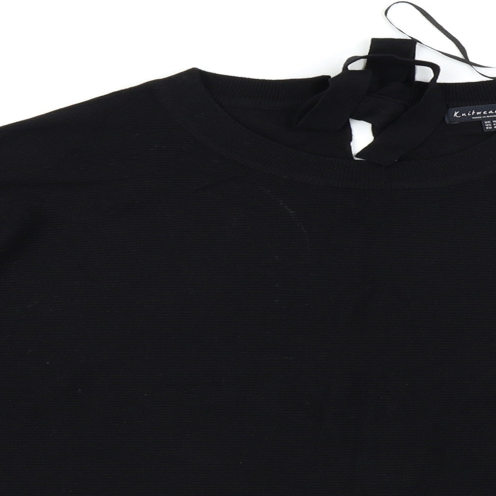 Knitwear by F&F Womens Black   Pullover Jumper Size 18