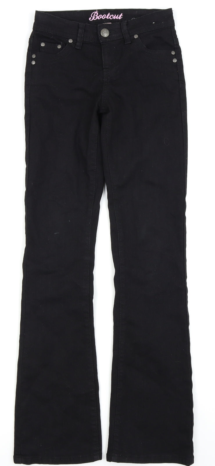 Womens UK Size 6 Denim and co Regular Fit Skinny Black Jeans