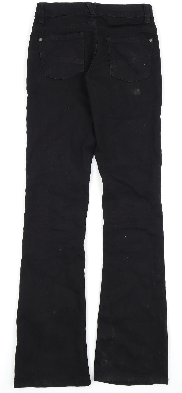 Womens UK Size 6 Denim and co Regular Fit Skinny Black Jeans
