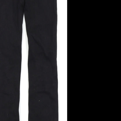 Womens UK Size 6 Denim and co Regular Fit Skinny Black Jeans